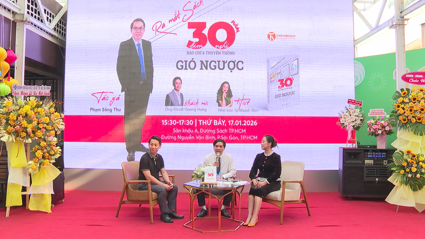 Gói trọn kinh nghiệm 30 năm làm báo và truyền thông trong cuốn sách "Gió ngược" - Ảnh 1.