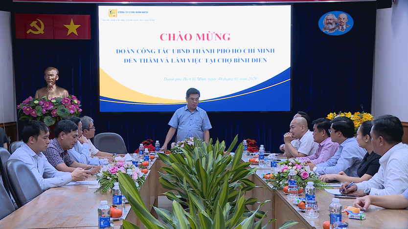 Lãnh đạo TP. Hồ Chí Minh khảo sát nguồn hàng chợ đầu mối, bảo đảm thị trường Tết - Ảnh 6.