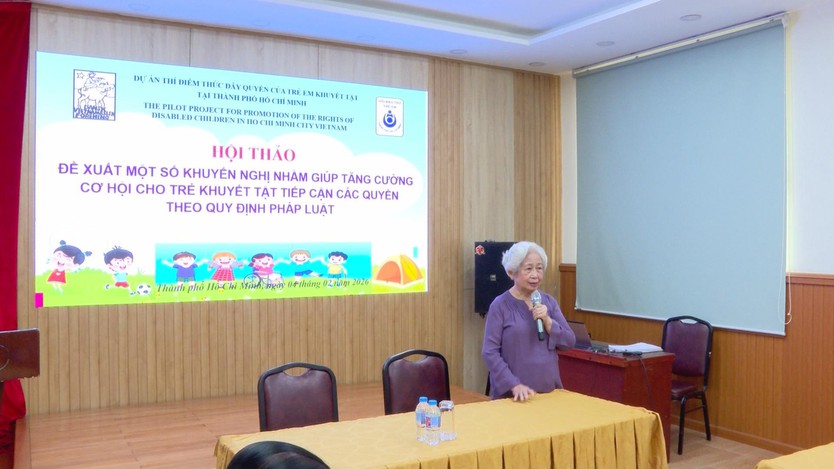 Mở rộng “cánh cửa” chính sách, trao thêm cơ hội cho trẻ khuyết tật tại TP. Hồ Chí Minh - Ảnh 2.