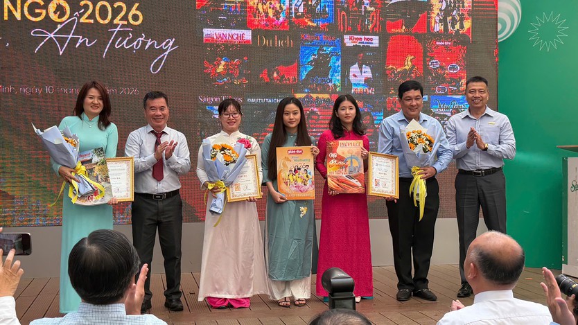Hội Nhà báo TP. Hồ Chí Minh trao giải Bìa báo Xuân Bính Ngọ 2026 - Ảnh 5.