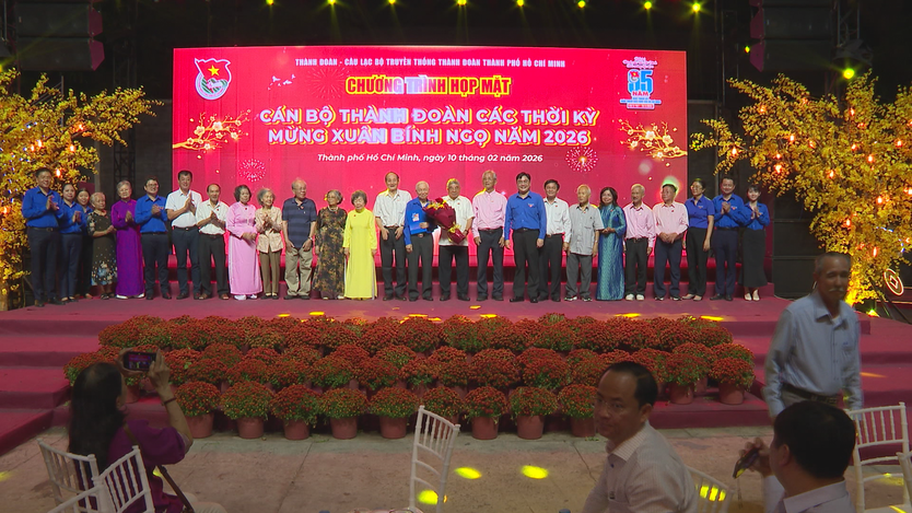 TP. Hồ Chí Minh gặp mặt cán bộ Đoàn các thế hệ dịp Xuân Bính Ngọ 2026 - Ảnh 5.