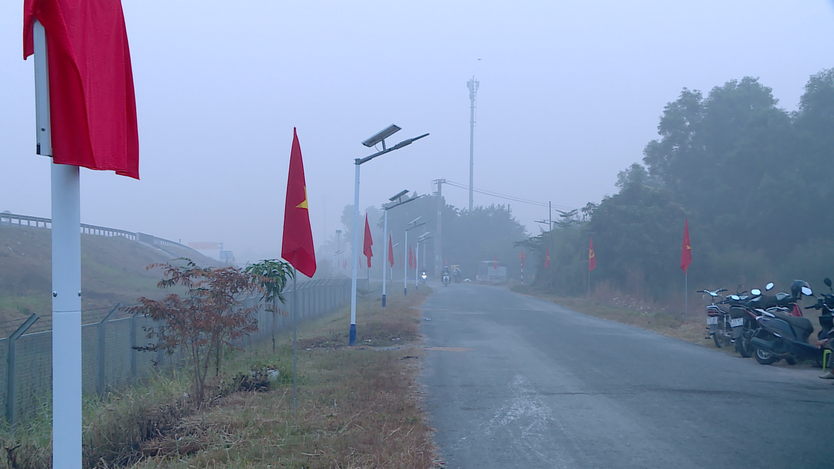 TP. Hồ Chí Minh: Khánh thành đường đèn năng lượng mặt trời tại xã Bình Chánh - Ảnh 4.