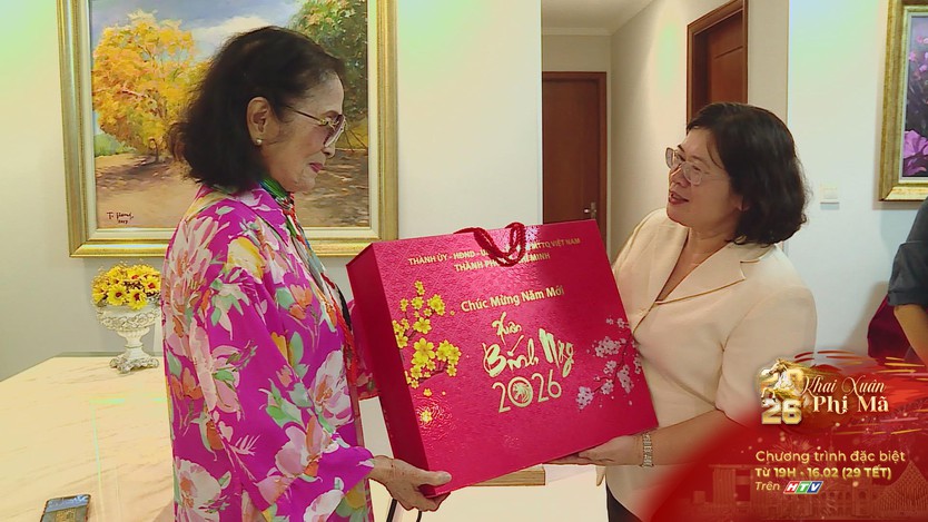 Lãnh đạo TP. Hồ Chí Minh thăm, chúc Tết trí thức và văn nghệ sĩ tiêu biểu xuân Bính Ngọ 2026 - Ảnh 2.