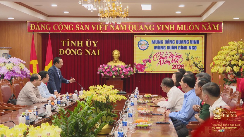 Chủ tịch UBND TP. Hồ Chí Minh Nguyễn Văn Được thăm, chúc Tết lãnh đạo tỉnh Đồng Nai- Ảnh 1.