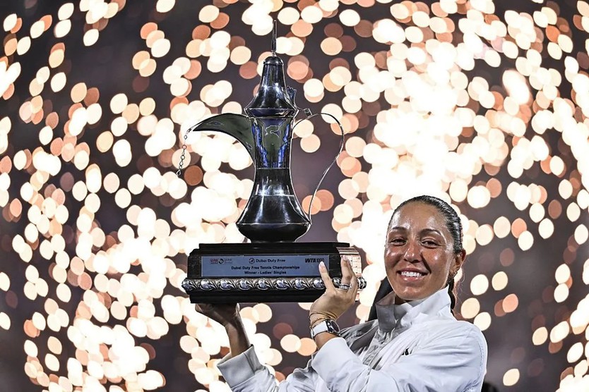 Jessica Pegula vô địch Giải WTA 1000 Dubai Championship - Ảnh 1.