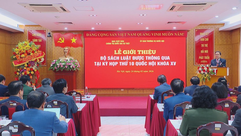 Thời sự trưa HTV ngày 25/2/2026 I Đổi mới công tác tuyên truyền ấn phẩm về chính trị, pháp luật - Ảnh 3.