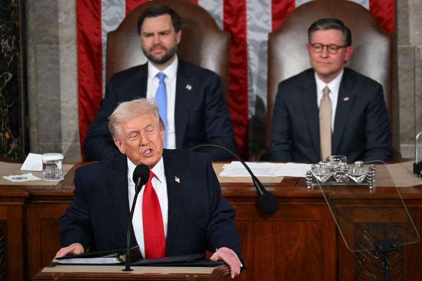 Ông Donald Trump đọc Thông điệp Liên bang 2026 - Ảnh 3.