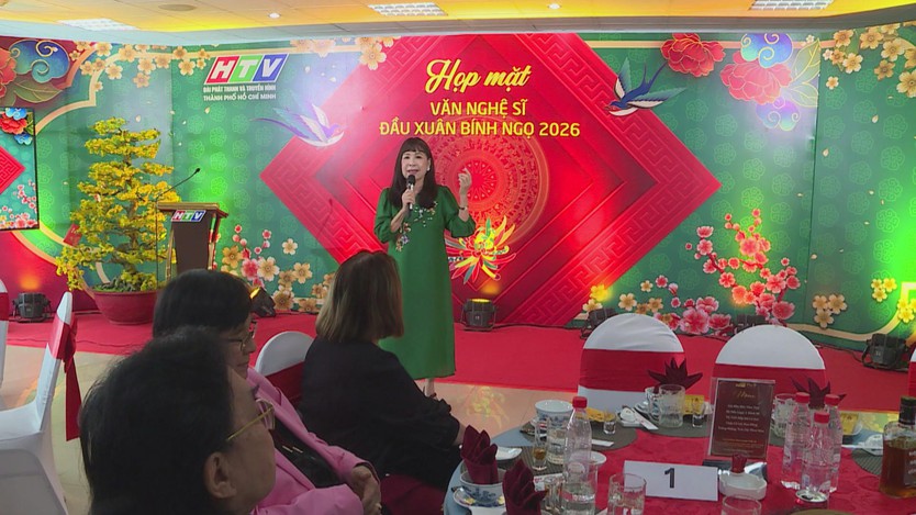 HTV họp mặt văn nghệ sĩ đầu xuân Bính Ngọ 2026, tri ân và vinh danh nhiều gương mặt tiêu biểu - Ảnh 5.