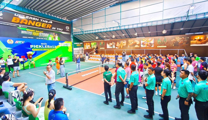 HTV sôi nổi chào Xuân Bính Ngọ với Giải Pickleball “HTV và Bạn” - Ảnh 2.