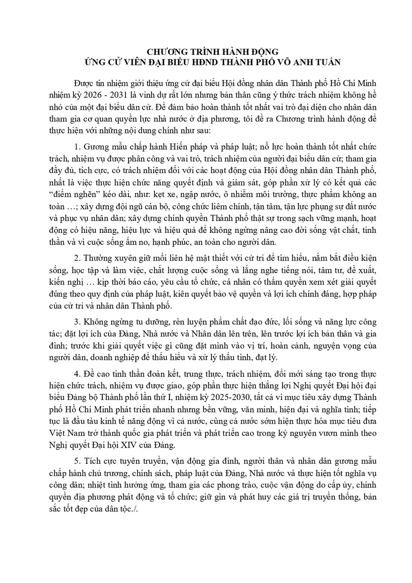 Tóm tắt tiểu sử ông Võ Anh Tuấn ứng cử Hội đồng nhân dân TP. Hồ Chí Minh Khóa XI- Ảnh 2.