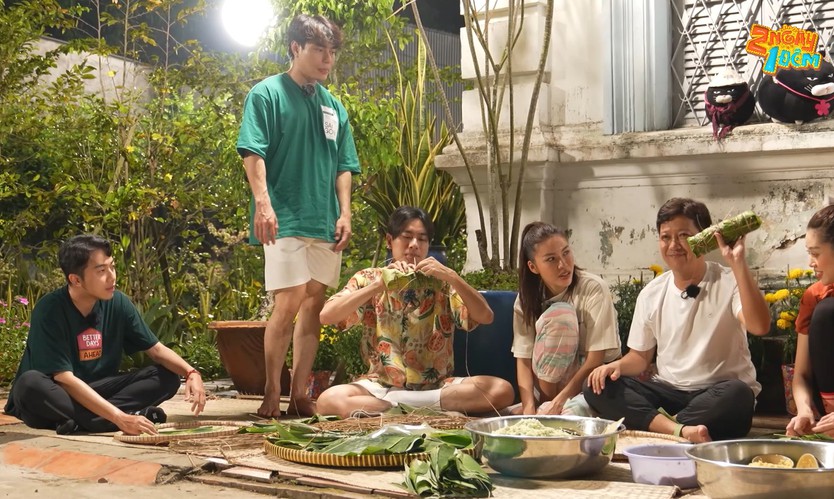 2 Ngày 1 Đêm chuyện chưa kể: Cười “bung nóc” khi dàn cast vào bếp đón Tết - Ảnh 5.