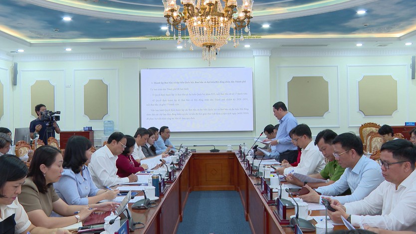 Phó Chủ tịch Thường trực HĐND TP. Hồ Chí Minh Nguyễn Văn Thọ kiểm tra công tác chuẩn bị bầu cử nhiệm kỳ 2026 - 2031- Ảnh 1.