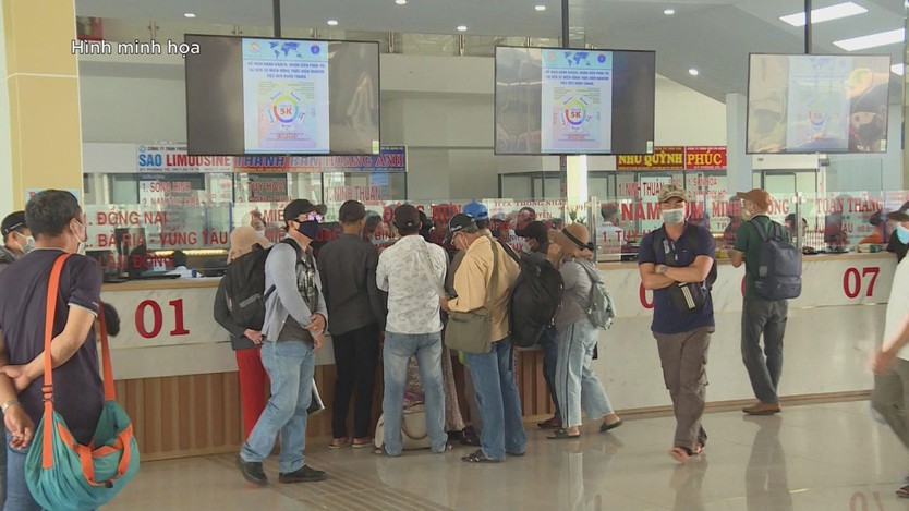 TP. Hồ Chí Minh: Vé xe, tàu “nóng” dịp cao điểm Tết Bính Ngọ 2026- Ảnh 1.