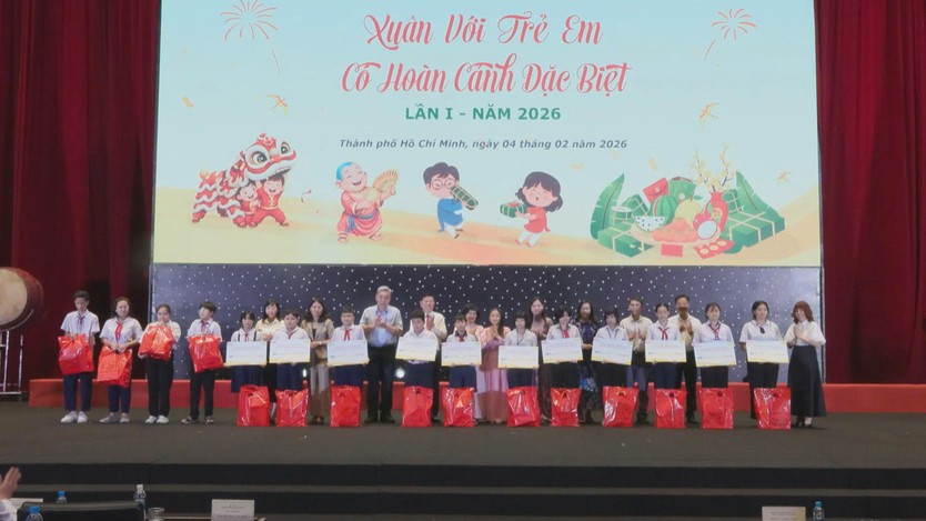 Xuân nghĩa tình: Hơn 2,5 tỷ đồng chung tay vì trẻ em có hoàn cảnh đặc biệt- Ảnh 1.