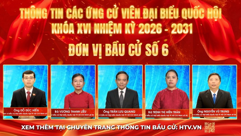 Thông tin các ứng cử viên Đại biểu Quốc hội Khóa XVI - Đơn vị bầu cử số 6 - Ảnh 1.