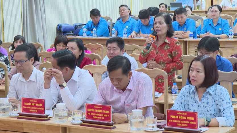 Tổ đại biểu HĐND TP. Hồ Chí Minh đơn vị 17 tiếp xúc cử tri vận động bầu cử- Ảnh 2.