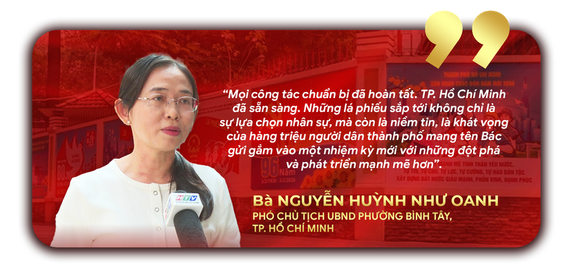 TP.HCM rực sắc cờ hoa, sẵn sàng cho ngày hội non sông - Ảnh 6.