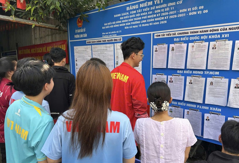 Hàng trăm HLV, VĐV tham gia bầu cử Đại biểu Quốc hội khóa XVI và HĐND các cấp nhiệm kỳ 2026–2031 - Ảnh 15.