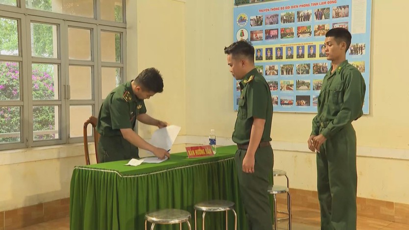 Lâm Đồng hoàn thành bầu cử sớm tại các đơn vị biên phòng - Ảnh 2.