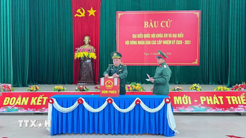 Tỷ lệ cử tri đi bỏ phiếu trên địa bàn TP. Hồ Chí Minh đạt 99% - Ảnh 4.