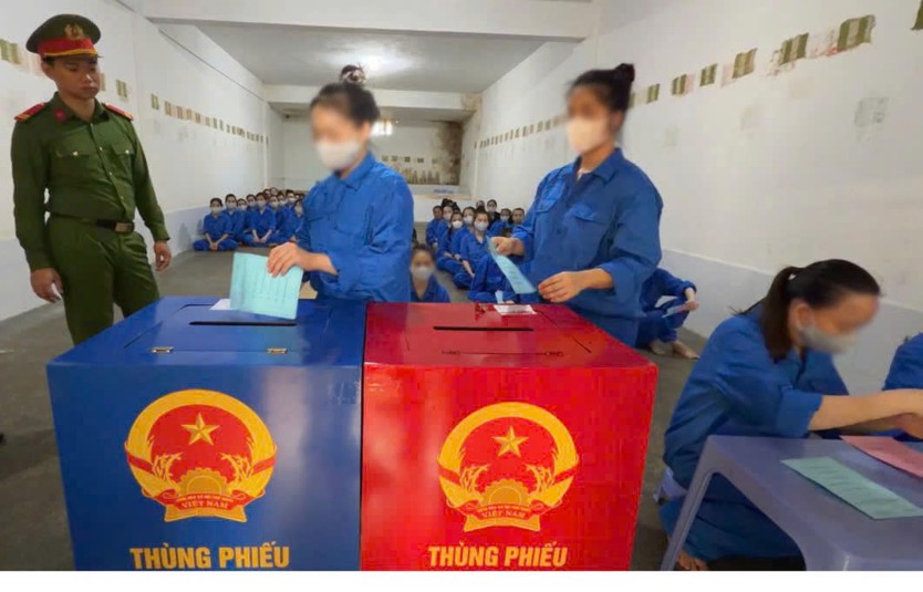 Ngày hội bầu cử tại Trại tạm giam Chí Hòa: Khi quyền công dân thắp sáng niềm tin hướng thiện - Ảnh 4.