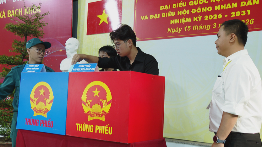 Tuổi trẻ và lá phiếu đầu tiên: Dấu ấn trưởng thành của sinh viên Thành phố - Ảnh 4.