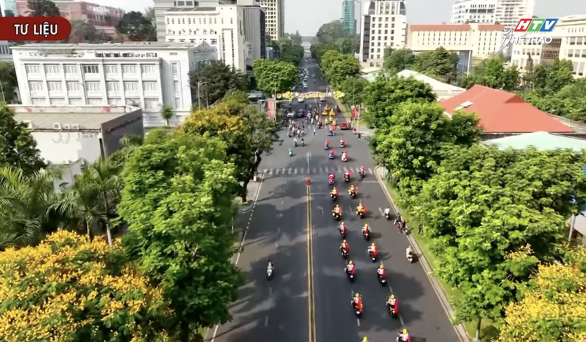 Sẵn sàng cho chương trình diễu hành và lễ công bố Cúp Truyền hình 2026 HTV- Tôn Đông Á - Ảnh 1.