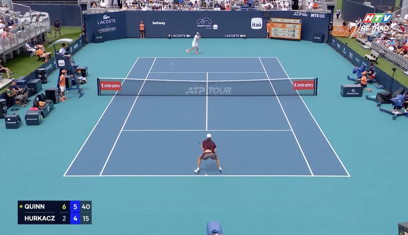Hubert Hurkacz & Venus Williams dừng bước ở vòng 1 Miami Open 2026 - Ảnh 1.