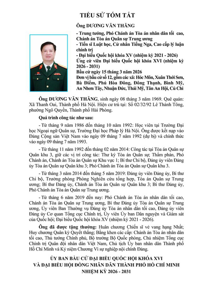 Ông Dương Văn Thăng trúng cử Đại biểu Quốc hội Khóa XVI  - Ảnh 1.