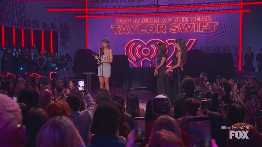 Taylor Swift thắng lớn tại Lễ trao giải âm nhạc iHeartRadio 2026 - Ảnh 1.