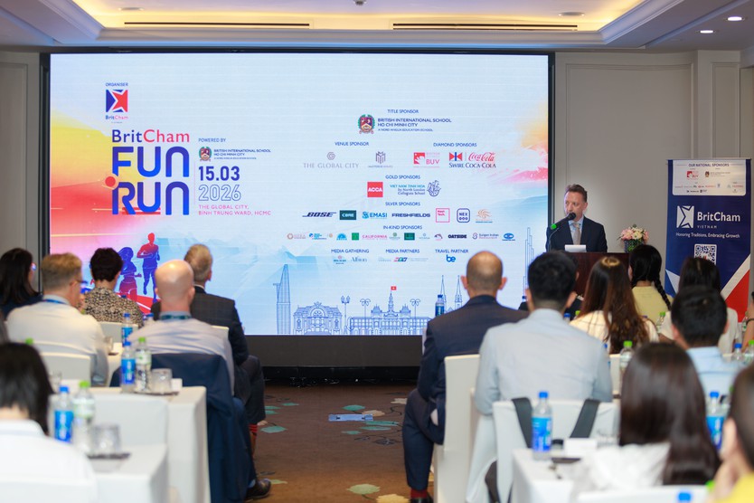 Giải chạy thường niên BritCham Fun Run 2026 sắp diễn ra tại The Global City. - Ảnh 1.