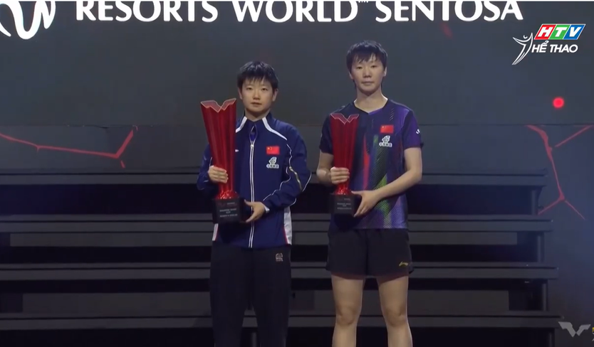 Sun Yingsha bảo vệ thành công ở giải bóng bàn Singapore Smash 2026 - Ảnh 1.