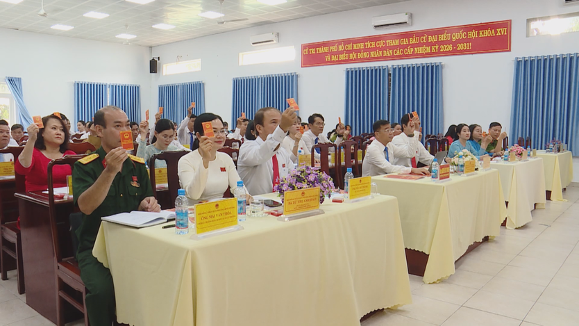 Hội đồng Nhân dân phường Bình Dương khóa II chính thức đi vào hoạt động- Ảnh 4.