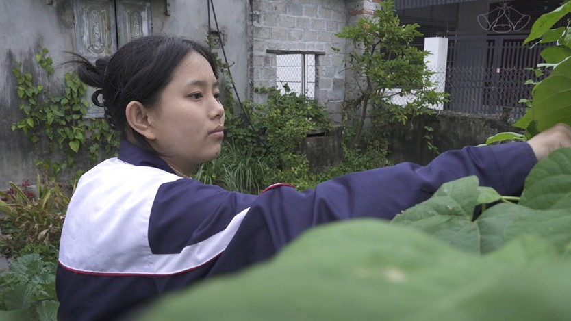 Cô bé Huyền Trang bị bệnh tim và ước mơ làm bác sĩ thú y - Mái ấm gia đình Việt - Ảnh 1.