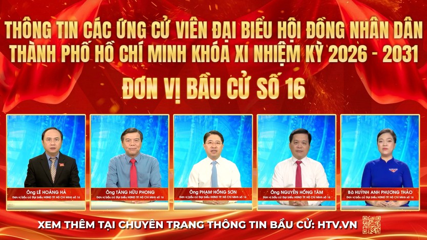 Thông tin các ứng cử viên Đại biểu Hội đồng nhân dân TP. Hồ Chí Minh Khóa XI - Đơn vị bầu cử số 16 - Ảnh 1.