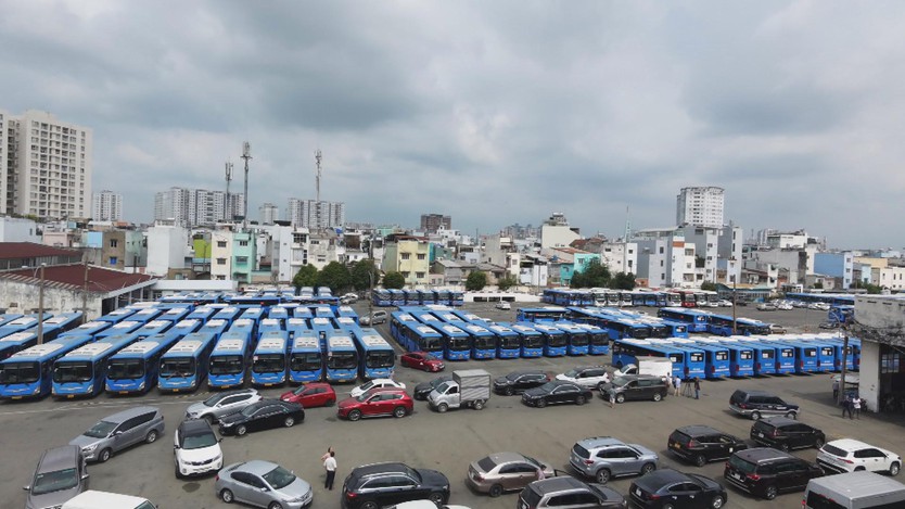 Đăng kiểm điện tử và chuẩn khí thải mới tại TP. Hồ Chí Minh từng bước ổn định - Ảnh 1.