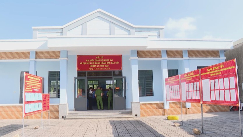 Kiểm tra công tác đảm bảo an ninh - trật tự cho ngày bầu cử - Ảnh 1.