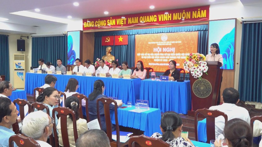 Ứng cử viên đại biểu Quốc hội và HĐND TP. Hồ Chí Minh tiếp xúc cử tri phường Bình Hưng Hòa - Ảnh 3.