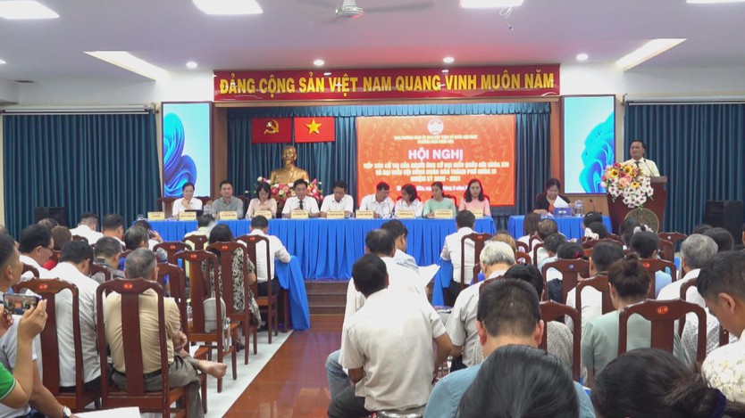 Ứng cử viên đại biểu Quốc hội và HĐND TP. Hồ Chí Minh tiếp xúc cử tri phường Bình Hưng Hòa - Ảnh 5.