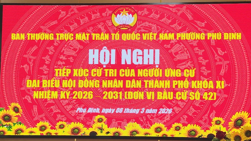 Ứng cử viên đại biểu HĐND TP. Hồ Chí Minh tiếp xúc cử tri phường Phú Định và Chánh Hưng - Ảnh 1.
