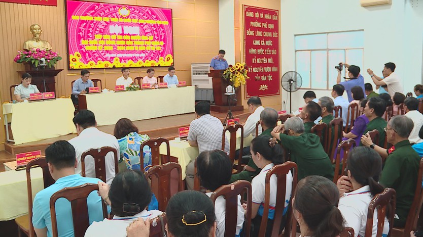 Ứng cử viên đại biểu HĐND TP. Hồ Chí Minh tiếp xúc cử tri phường Phú Định và Chánh Hưng - Ảnh 5.