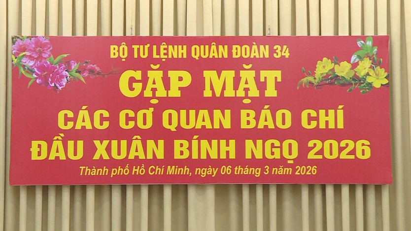Quân đoàn 34 gặp mặt các cơ quan báo chí đầu Xuân Bính Ngọ 2026 - Ảnh 1.