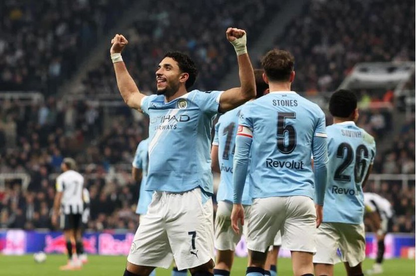 Marmoush lập cú đúp đưa Man City vào tứ kết cúp FA - Ảnh 1.