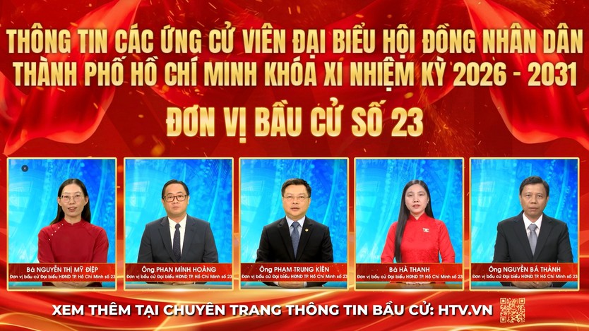 Thông tin các ứng cử viên Đại biểu Hội đồng nhân dân TP. Hồ Chí Minh Khóa XI - Đơn vị bầu cử số 23- Ảnh 1.
