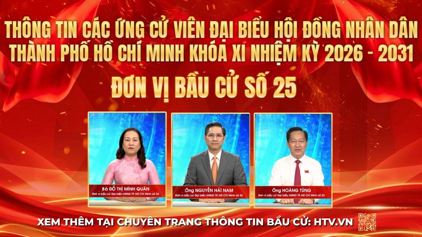 Thông tin các ứng cử viên Đại biểu Hội đồng nhân dân TP. Hồ Chí Minh Khóa XI - Đơn vị bầu cử số 25- Ảnh 1.