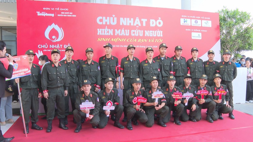 Lan tỏa thông điệp yêu thương tại chương trình hiến máu "Chủ Nhật Đỏ" lần thứ XVIII - năm 2026 - Ảnh 3.