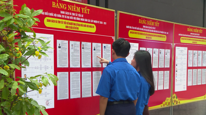 Thanh niên phát huy vai trò xung kích trong công tác bầu cử - Ảnh 1.