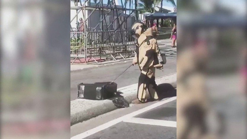 Phát hiện lựu đạn trên bãi biển Brazil nơi sắp diễn ra concert của Shakira- Ảnh 1.