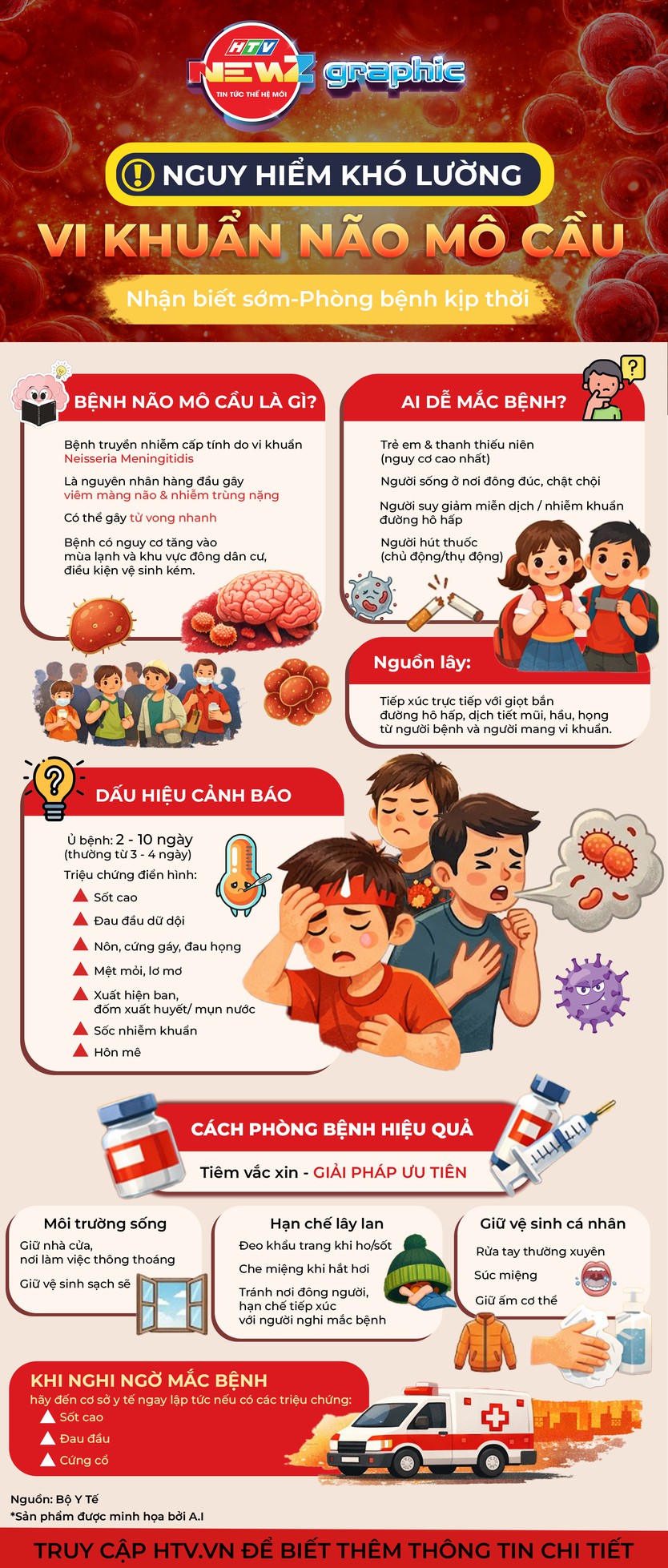 NewZgraphic: Vi khuẩn não mô cầu - Nguy hiểm khó lường!- Ảnh 1.