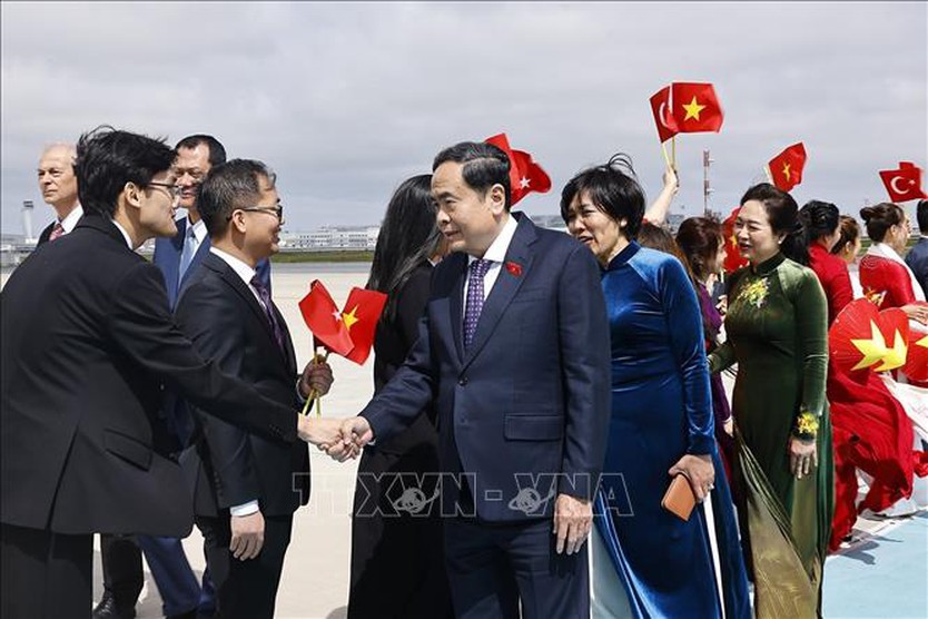 Chủ tịch Quốc hội Trần Thanh Mẫn đến Thổ Nhĩ Kỳ, bắt đầu tham dự Đại hội đồng IPU-152- Ảnh 3.